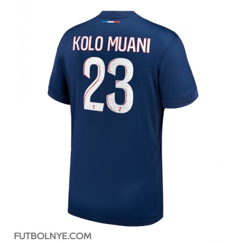 Camiseta Paris Saint-Germain Randal Kolo Muani #23 Primera Equipación 2024-25 manga corta